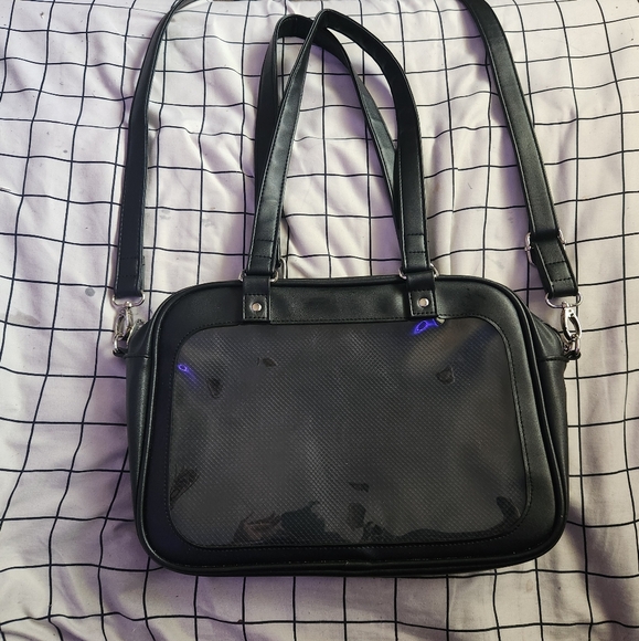 Black Crossbody Purse Ita Bag - Picture 2 of 9